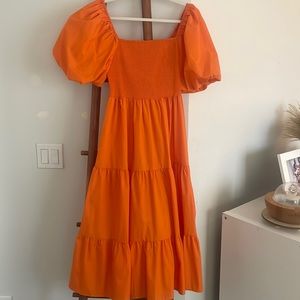 Orange Dress